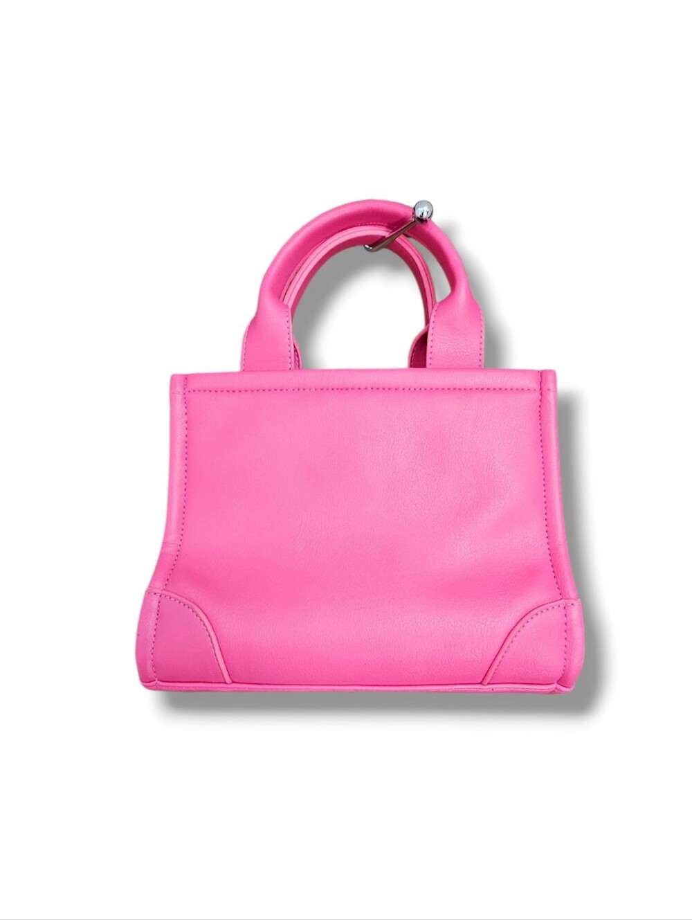 Pink Top-Handle Mini Tote - Picture 2 of 8